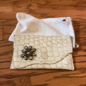 Jamie Dietrich Women’s Crean and Tan Crossbody Bag